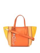 Tod's Small Colour Block Tote - Orange