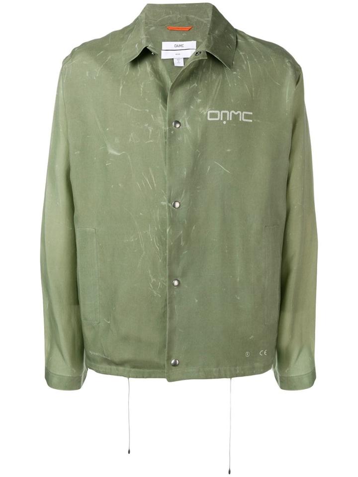 Oamc Classic Shirt Jacket - Green