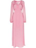 By Timo V-neck Empire Maxi Dress - Pink