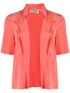 Gianfranco Ferré Pre-owned Silk Pleat Details Shortsleeved Shirt -