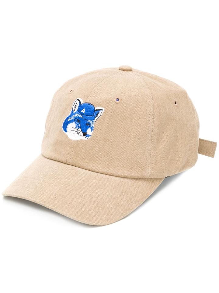 Ader Error Maison Kitsune X Ader Error Cap - Neutrals