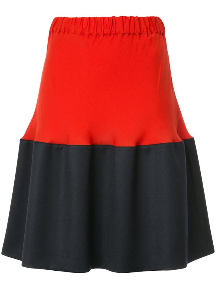 Maison Margiela Colourblock Skirt - Blue