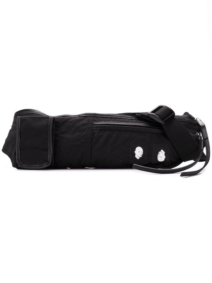 Rick Owens Drkshdw Faces Zip Belt Bag - Black