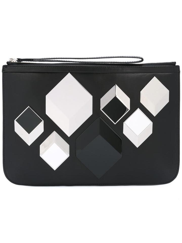 Pierre Hardy 'cube' Clutch, Women's, Black