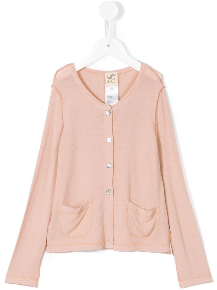 Caffe' D'orzo Nereide Cardigan, Girl's, Size: 8 Yrs, Pink/purple