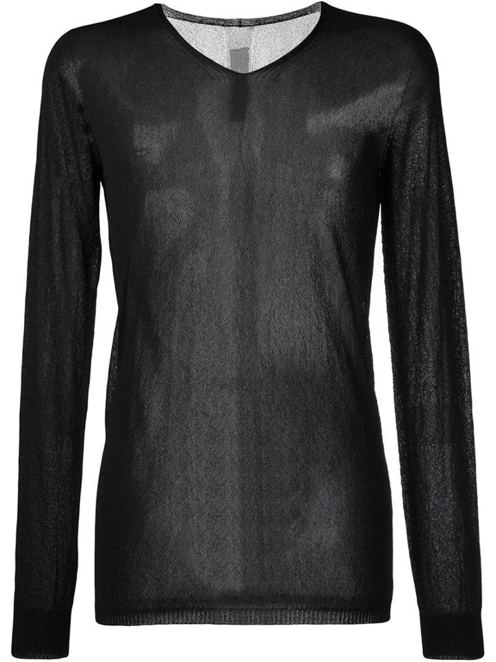 Rick Owens Semi-sheer Sweater