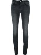 Victoria Victoria Beckham Super Skinny Jeans, Women's, Size: 26, Grey, Cotton/spandex/elastane