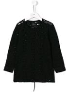 Lost And Found Kids Raglan Sweatshirt, Boy's, Size: 6 Yrs, Black