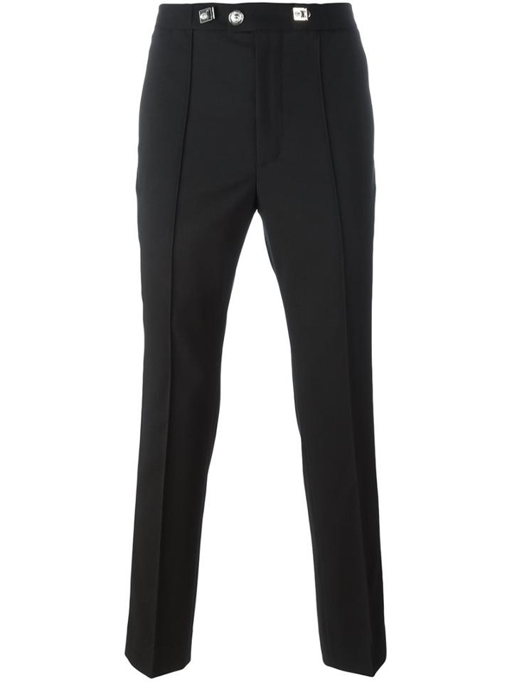 Versus Raised Seam Straight Leg Trousers
