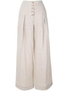 Suboo High-waisted Palazzo Pants - Neutrals