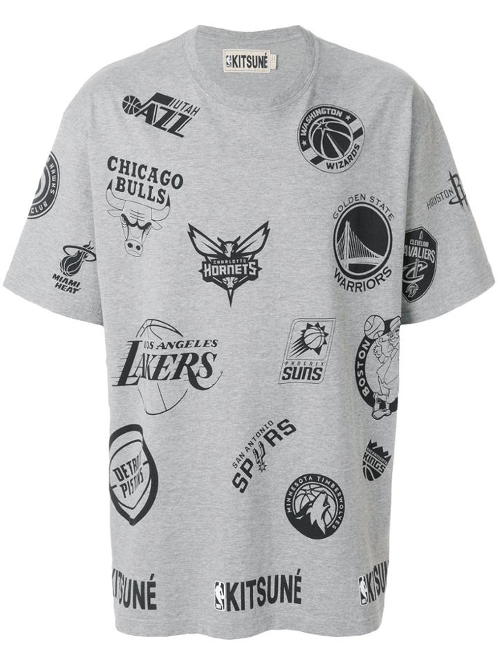 Maison Kitsuné Nba T-shirt - Grey