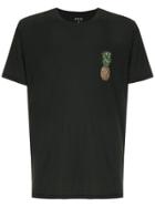Osklen Soft Used Abacaxi Print T-shirt - Black