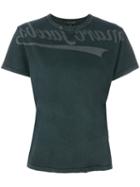 Marc Jacobs - Logo Selfie T-shirt - Women - Cotton - M, Grey, Cotton