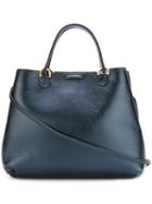 Emporio Armani Large Top Handle Bag, Women's, Blue