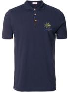 Altea Palm Tree Polo Shirt - Blue