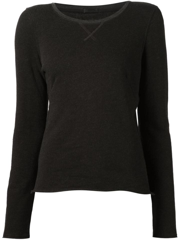 Atm Anthony Thomas Melillo French Terry Sweatshirt - Black