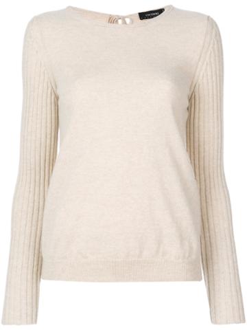 Cividini Crew Neck Sweater - White