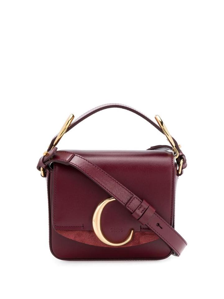 Chloé Small C Box Bag - Red
