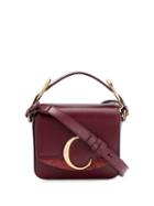 Chloé Small C Box Bag - Red