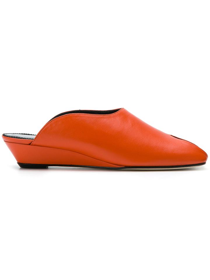 Dorateymur Han Mules - Yellow & Orange