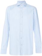 Borrelli Striped Shirt - Blue