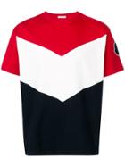 Moncler Colourblock T-shirt - Blue