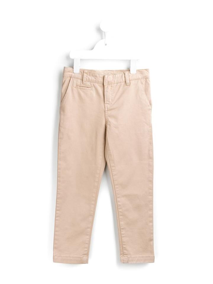 Stella Mccartney Kids 'fitz' Chinos, Boy's, Size: 10 Yrs, Nude/neutrals