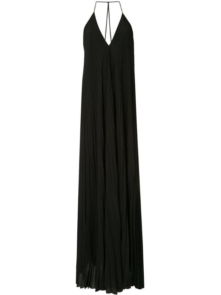 Dondup Halter-neck Maxi Dress - Black