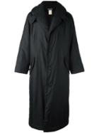 Issey Miyake Vintage Padded Coat, Men's, Size: Xl, Black