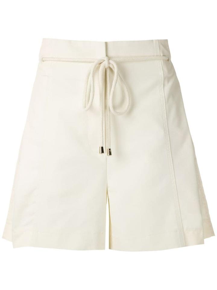 Le Lis Blanc Shorts Cintura Alta Marcella 2 - White
