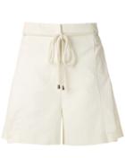 Le Lis Blanc Shorts Cintura Alta Marcella 2 - White