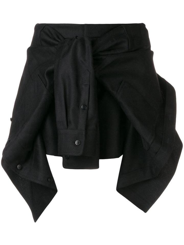 Alexander Wang Shirt Shorts - Black