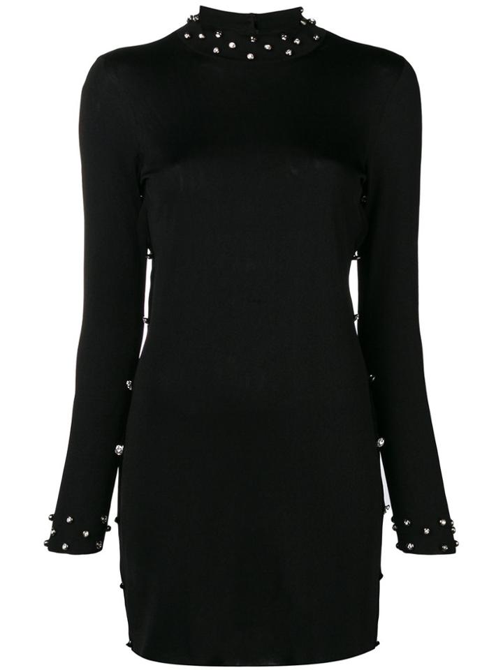 Tom Ford Stone Embellished Dress - Black