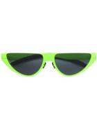 Martine Rose Cat Eye Frame Sunglasses - Green