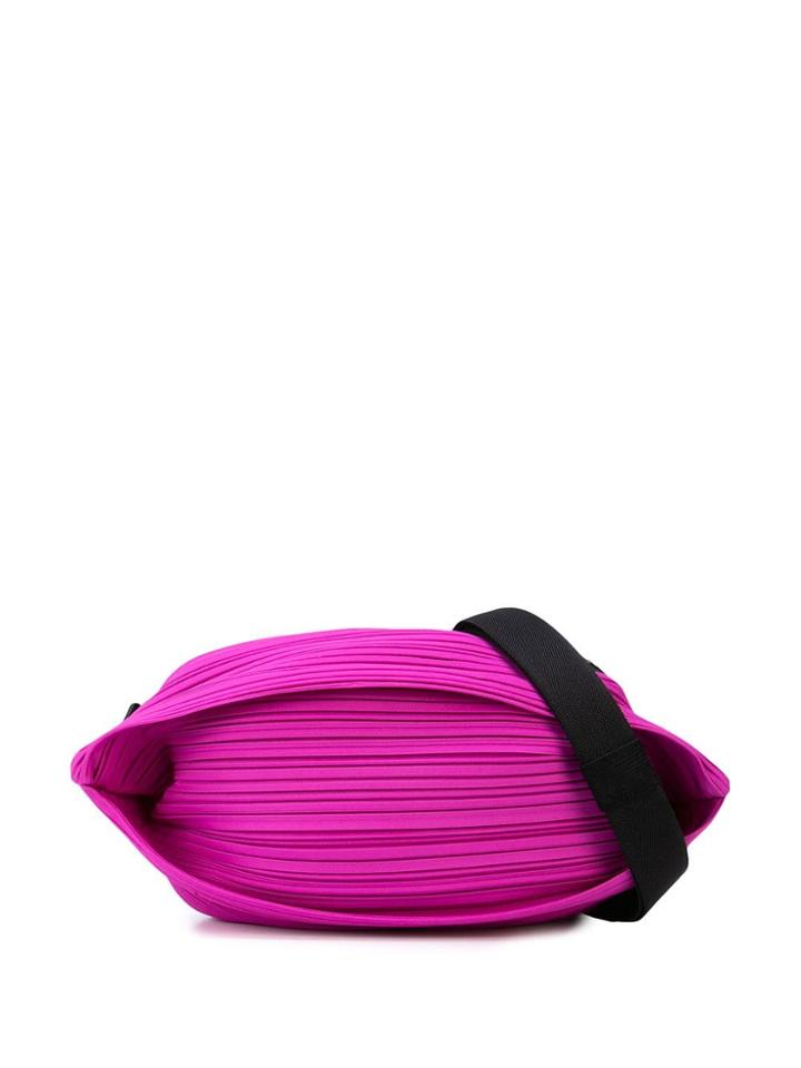 Pleats Please By Issey Miyake Pleats Waist Bag - Purple
