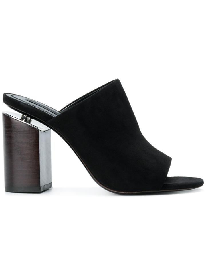 Alexander Wang Avery Mules - Black