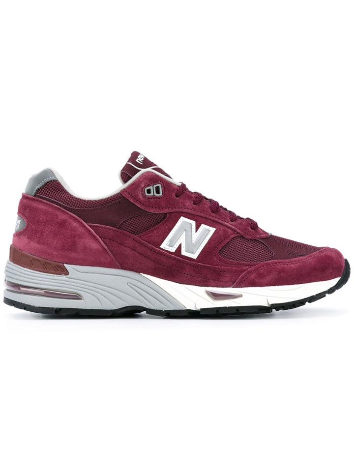 New Balance M991 Sneakers - Pink & Purple