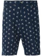 Polo Ralph Lauren - Sharks Print Shorts - Men - Cotton/linen/flax - 31, Blue, Cotton/linen/flax