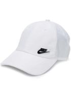 Nike Contrast Logo Baseball Cap - White
