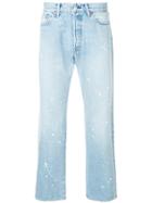 Unused Cropped Hem Jeans - Blue