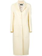 Joseph Flat Pocket Fitted Coat - Yellow & Orange