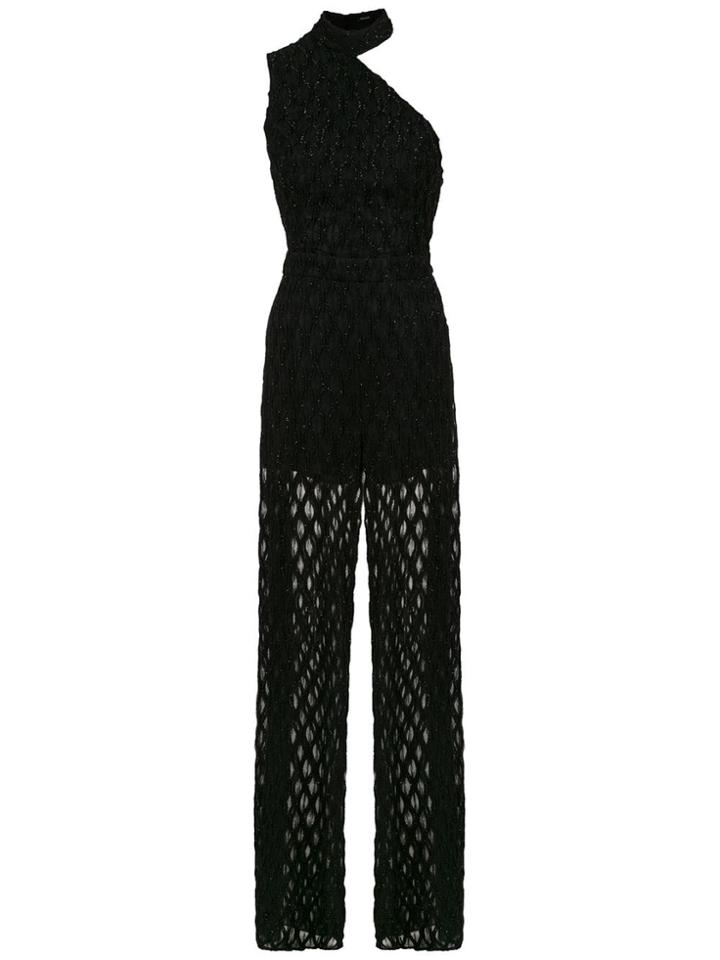 Tufi Duek Metallic Jumpsuit - Black