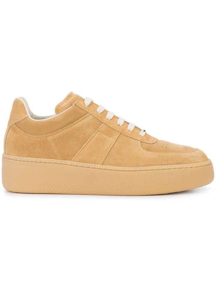 Maison Margiela Platform Sole Sneakers - Nude & Neutrals