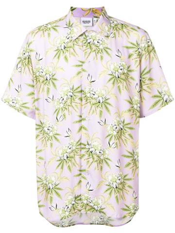 Sss World Corp Preacher Hawaiian Shirt - Pink & Purple