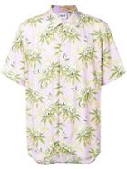 Sss World Corp Preacher Hawaiian Shirt - Pink & Purple
