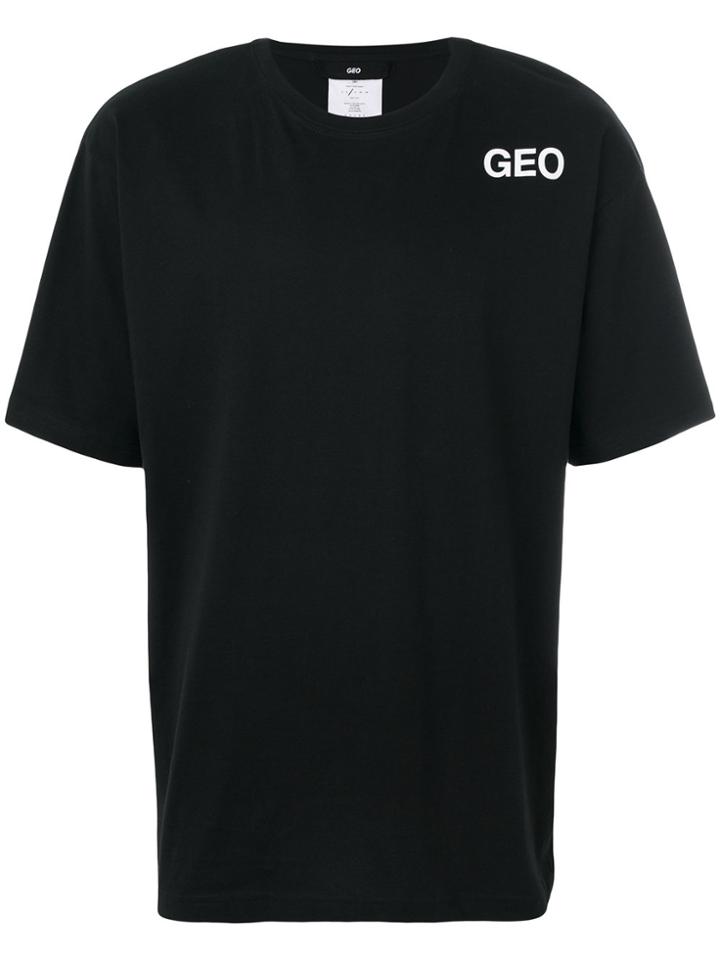 Geo Logo T-shirt - Black