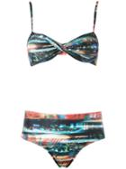 Lygia & Nanny - Printed Bandeau Bikini Set - Women - Polyamide/spandex/elastane - 46, Polyamide/spandex/elastane