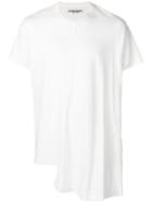 Yohji Yamamoto Asymmetric T-shirt - White
