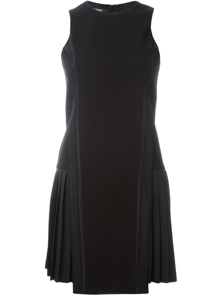 Neil Barrett Pleated Side Mini Dress