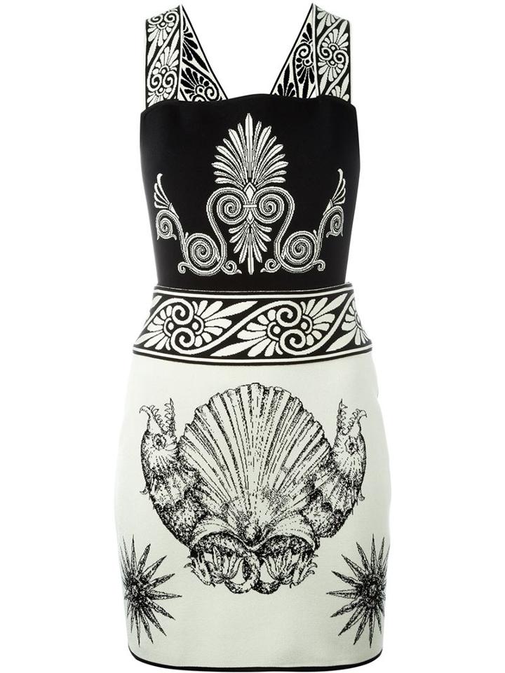 Fausto Puglisi Jacquard Mini Dress